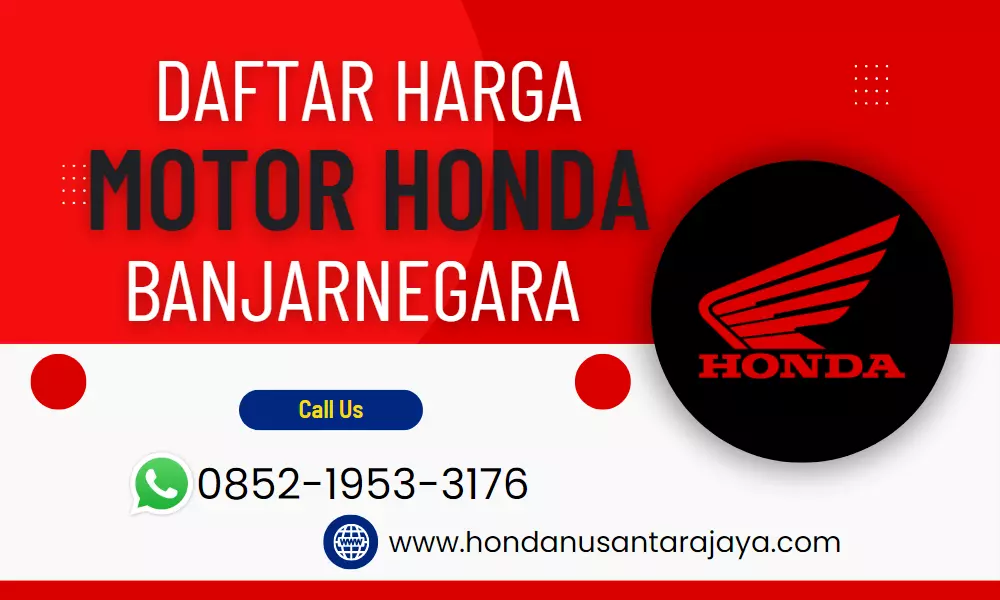 harga motor honda banjarnegara