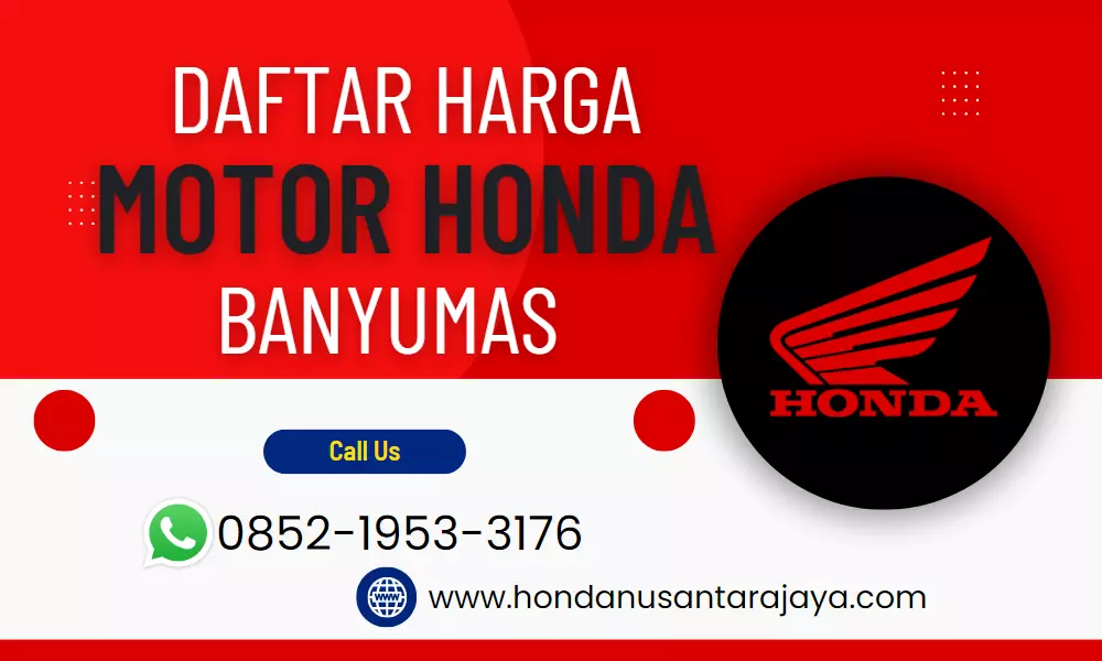 harga motor honda banyumas