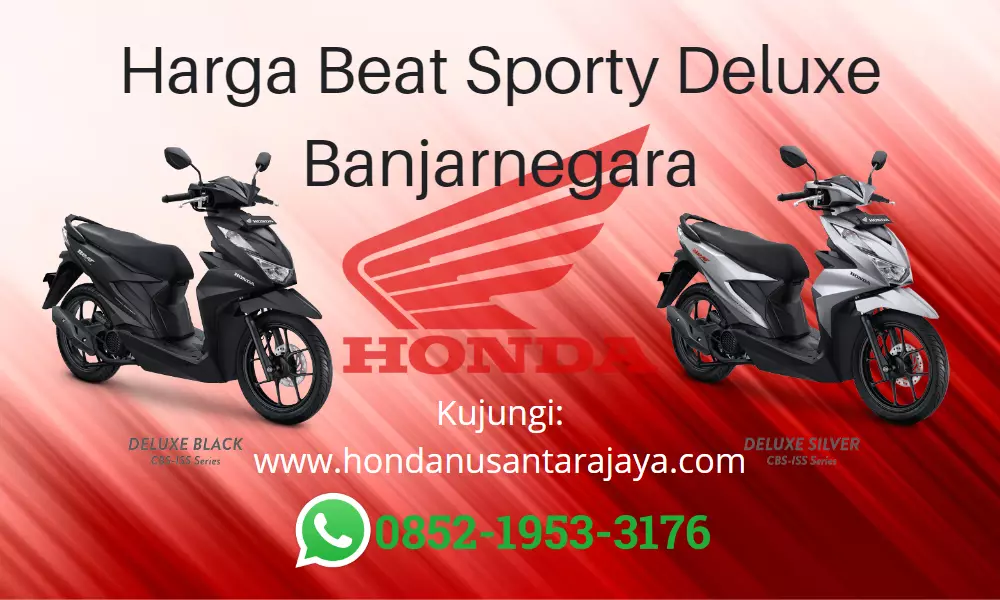 harga beat sporty deluxe Banjarnegara