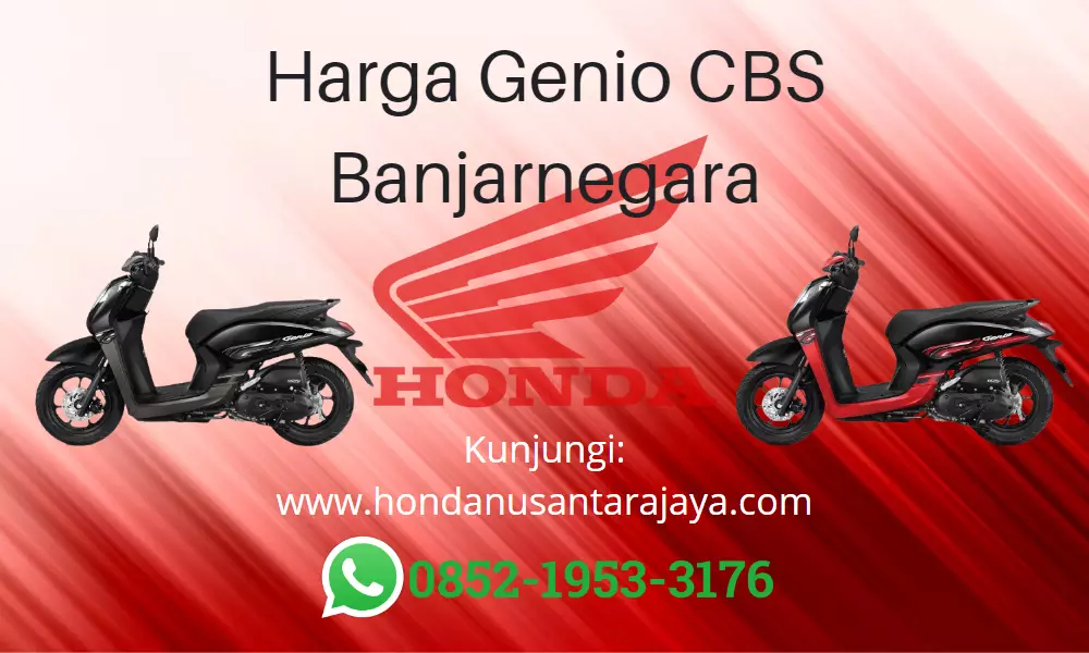 Harga Genio CBS Banjarnegara