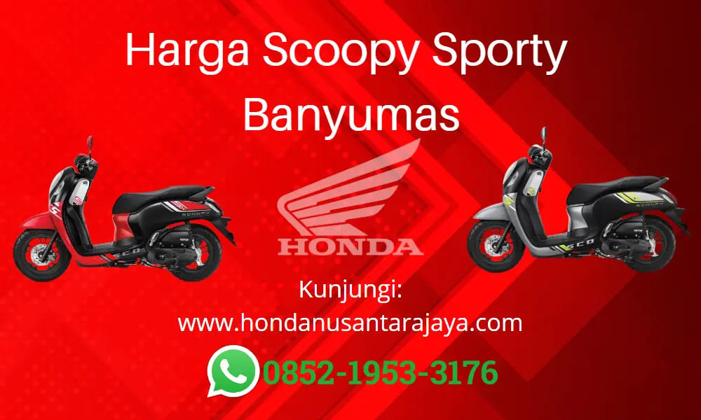 harga scoopy sporty banyumas