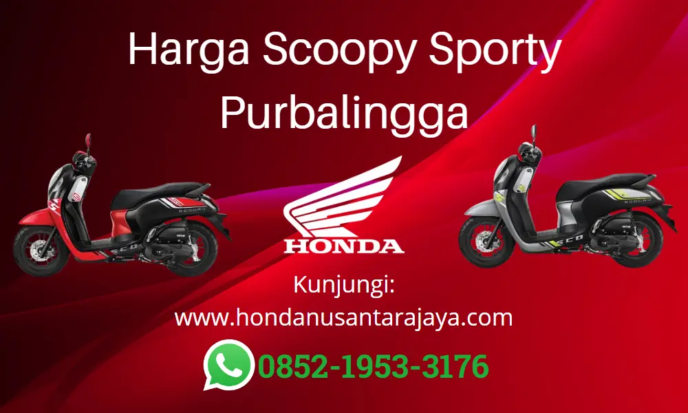 harga scoopy sporty purbalingga