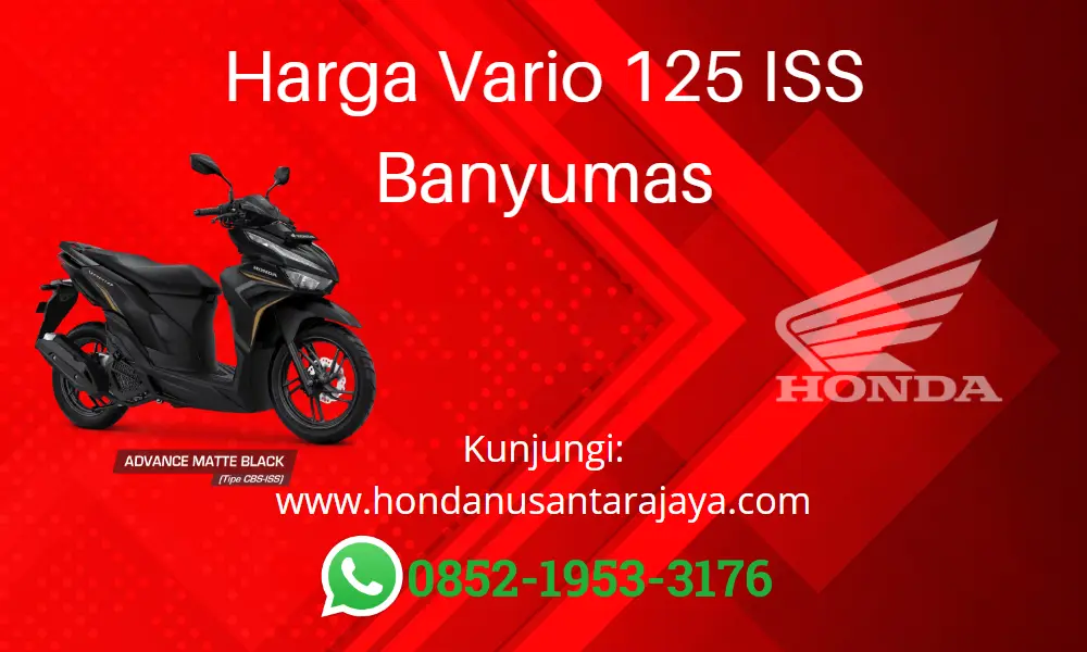 Harga Vario 125 ISS Banyumas