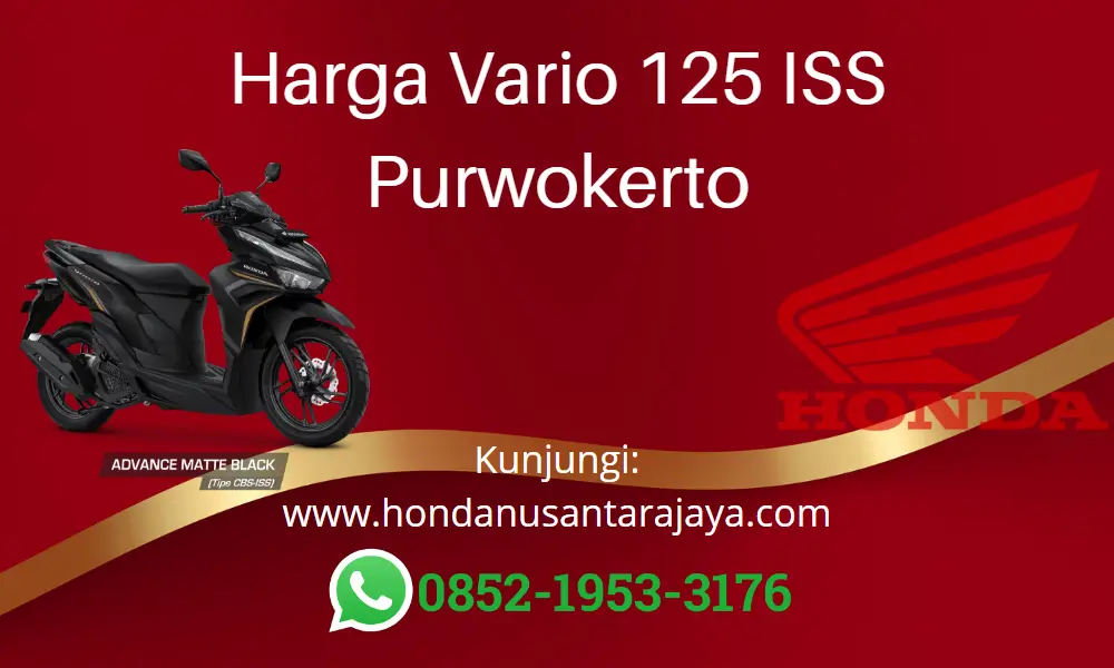 Harga Vario 125 ISS Purwokerto