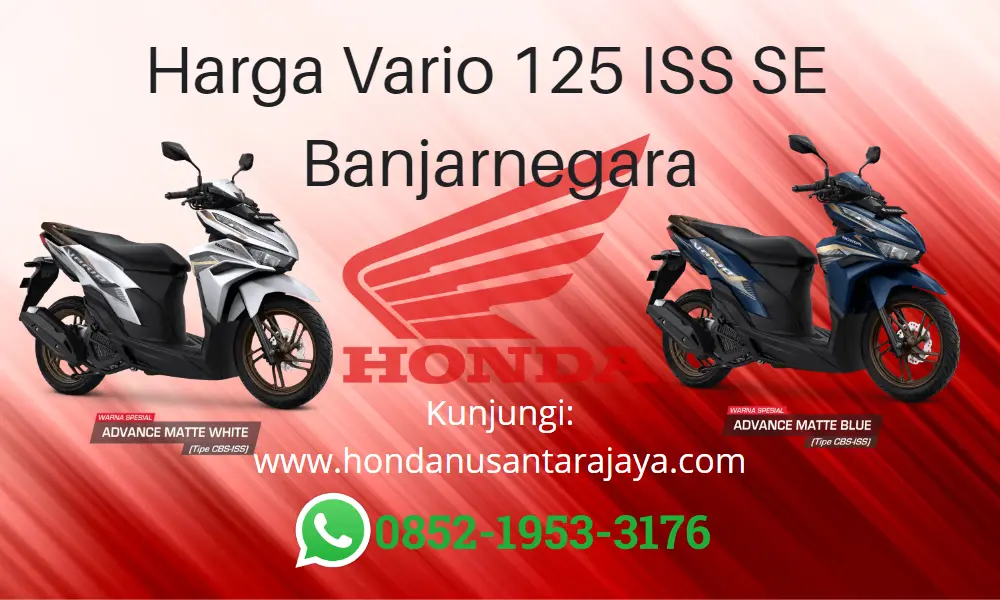 Harga Vario 125 ISS SE Banjarnegara