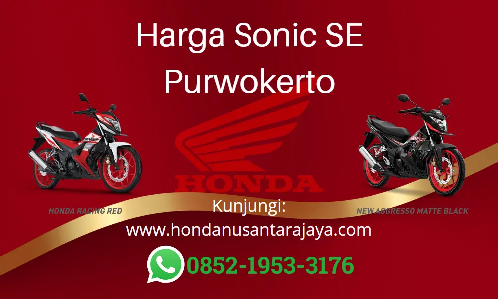 Harga Honda Sonic SE Purwokerto