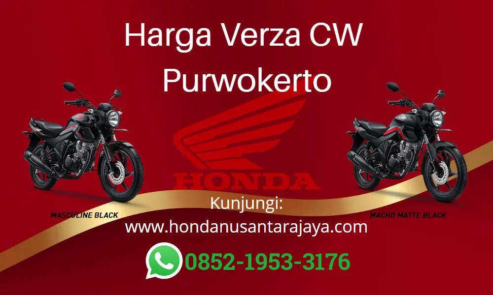 Harga Verza CW Purwokerto