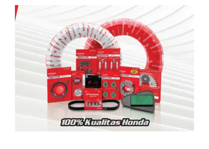 HONDA GENUINE PARTS - suku cadang asli motor honda