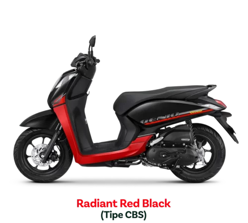 Genio CBS - Radiant Black Red