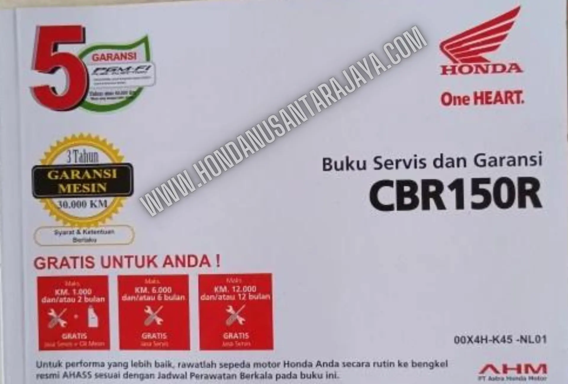 Buku Servis HONDA CBR150R