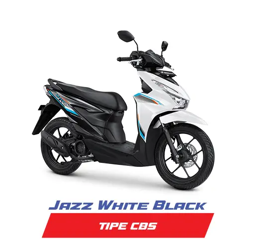 BEAT SPORTY CBS - JAZZ WHITE BLACK