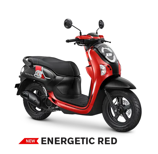 SCOOPY ENERGETIC RED