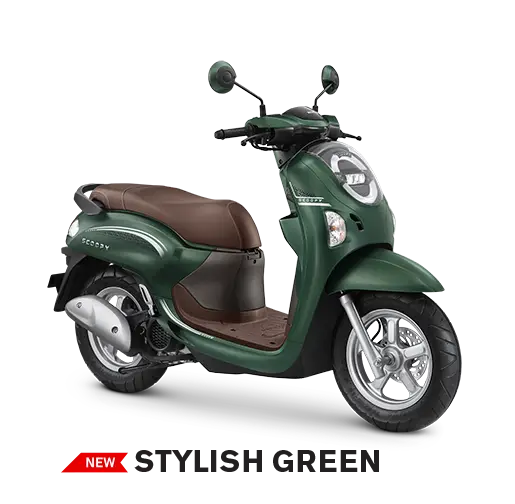 SCOOPY STYLISH GREEN